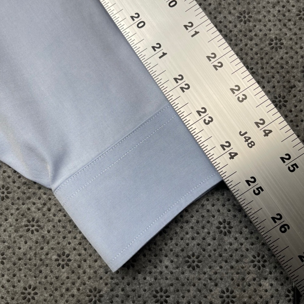 Brooks Brothers Madison Light Blue Supima Cotton‎ Non-Iron Shirt 18-35 Mens - Picture 4 of 7